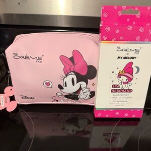 Disney Cosmetic Bag and My Melody Spa Headband
